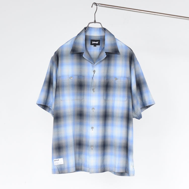 OMBRE SS SHIRT オンブレショートスリーブシャツ