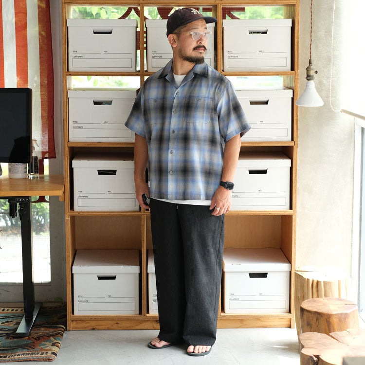 OMBRE SS SHIRT オンブレショートスリーブシャツ