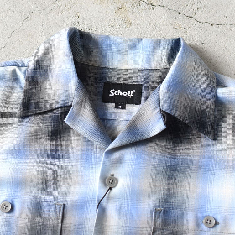 OMBRE SS SHIRT オンブレショートスリーブシャツ