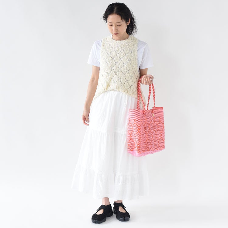 HEM LACE TIERED SK ヘムレースティアードスカート