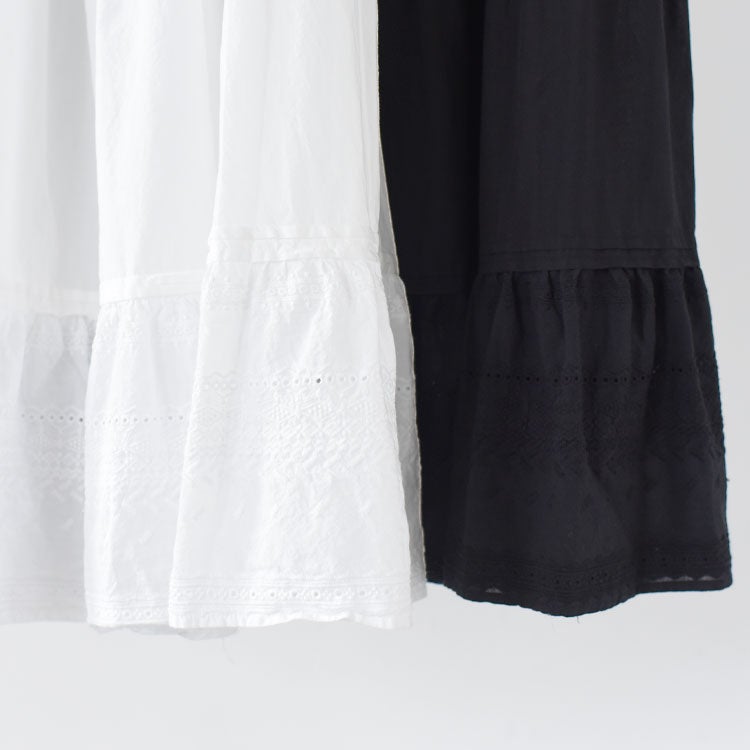 HEM LACE TIERED SK ヘムレースティアードスカート