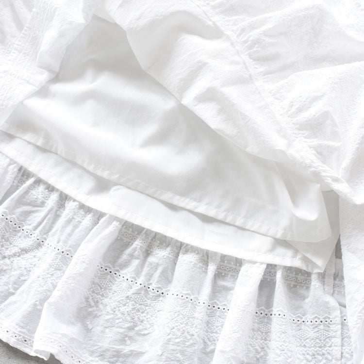 HEM LACE TIERED SK ヘムレースティアードスカート