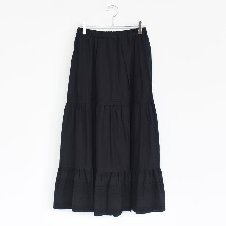 HEM LACE TIERED SK ヘムレースティアードスカート