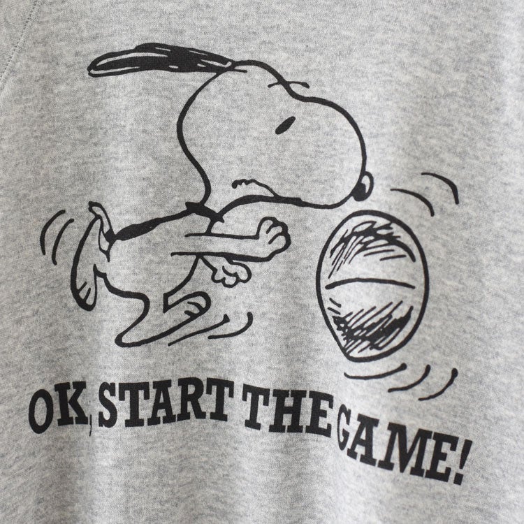 PEANUTS HALF SLEEVE SWEATSHIRT ピーナッツハーフスリーブスウェット
