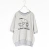 PEANUTS HALF SLEEVE SWEATSHIRT ピーナッツハーフスリーブスウェット