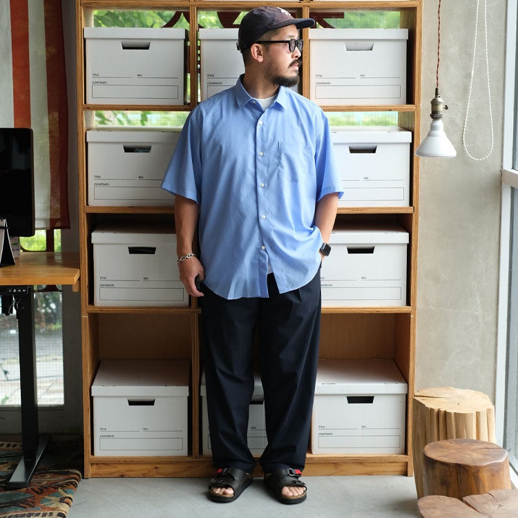 SOL AIR S/S REGULAR SHIRT ソルエアー ショートスリーブ レギュラーシャツ