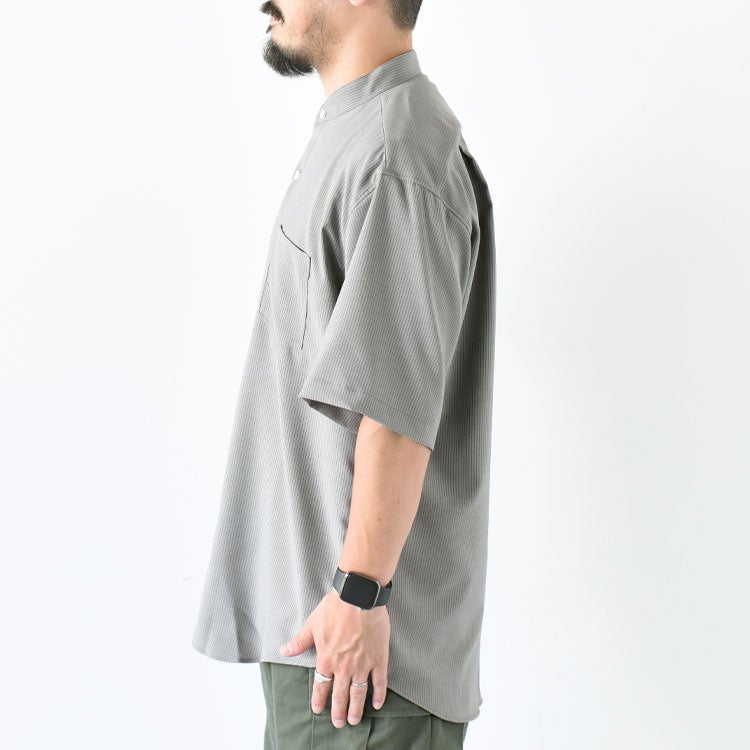 SOL AIR S/S BAND STRIPE SHIRT ソルエアー ショートスリーブ バンド ストライプシャツ