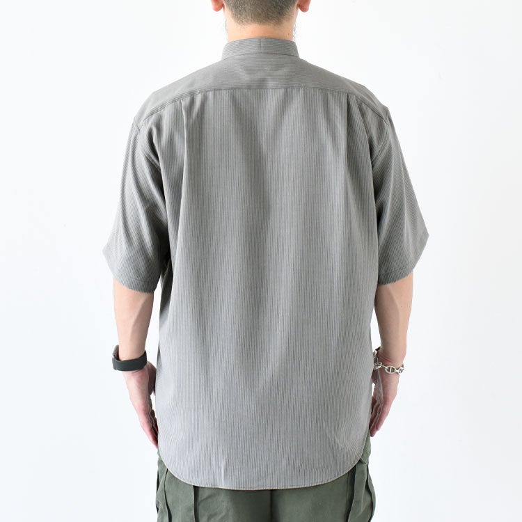 SOL AIR S/S BAND STRIPE SHIRT ソルエアー ショートスリーブ バンド ストライプシャツ