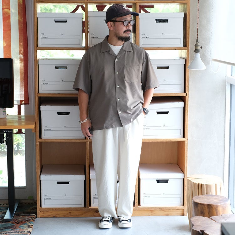 AIRSHADE LUX S/S OPEN SH エアーシェード ラックス ショートスリーブ オープンシャツ