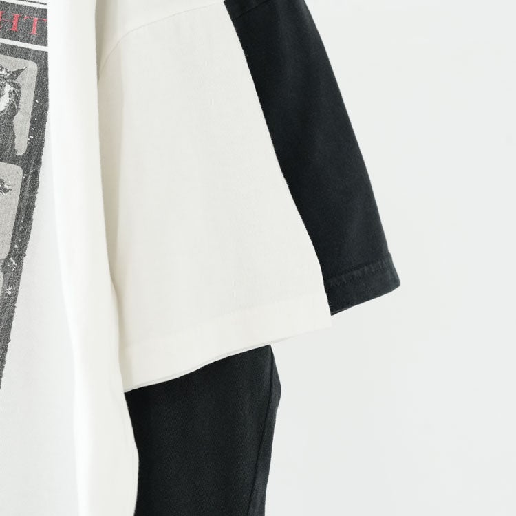HARD SP加工20 天竺BIGサイズTシャツ(A HARD CAT'S NIGHT)