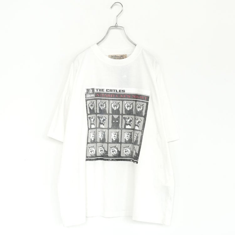 HARD SP加工20 天竺BIGサイズTシャツ(A HARD CAT'S NIGHT)