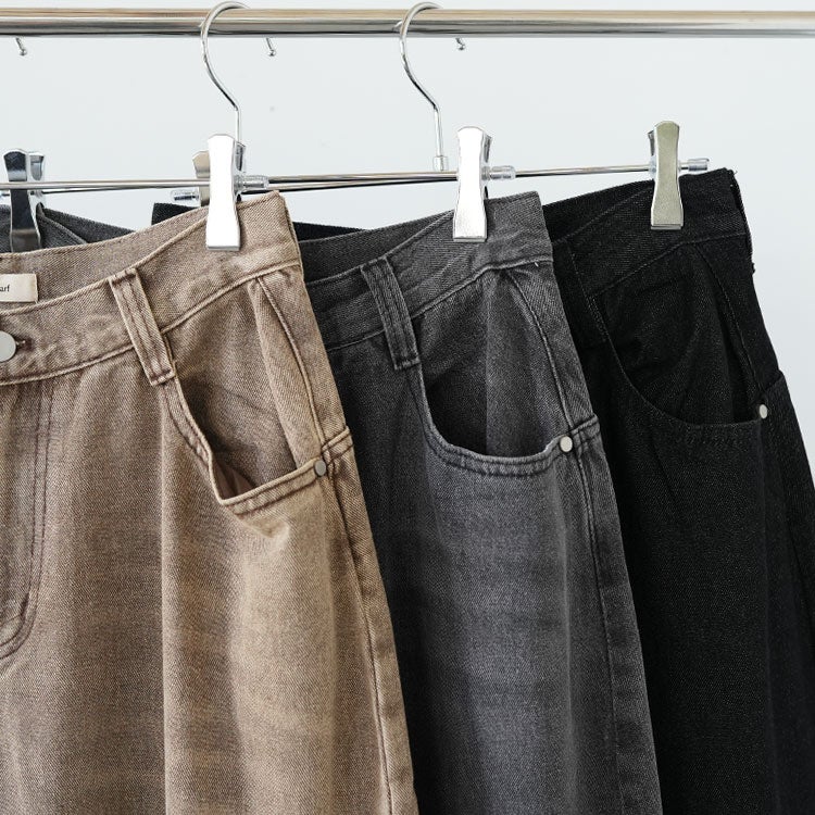 wide bell-bottom denim pants ワイド ベルボトム デニムパンツ