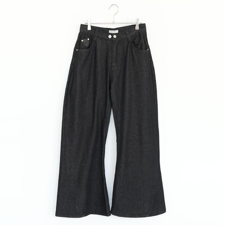 wide bell-bottom denim pants ワイド ベルボトム デニムパンツ