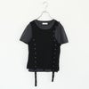 2piece layered tank tee レイヤードタンクTシャツ