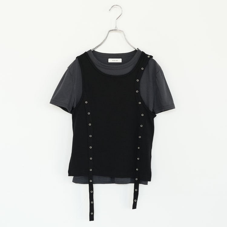 2piece layered tank tee レイヤードタンクTシャツ