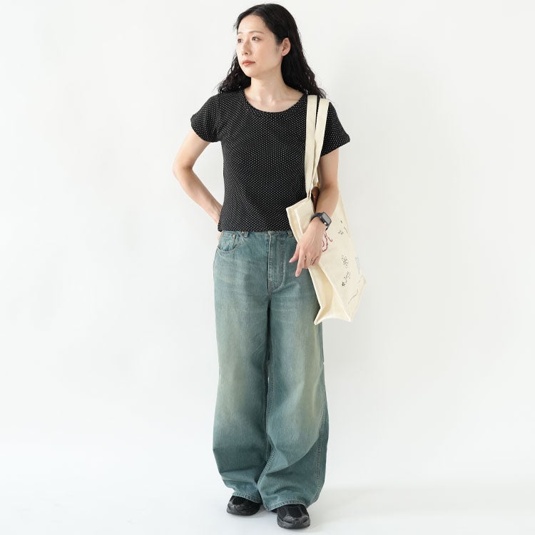 layered crewneck tee レイヤード クルーネックTシャツ