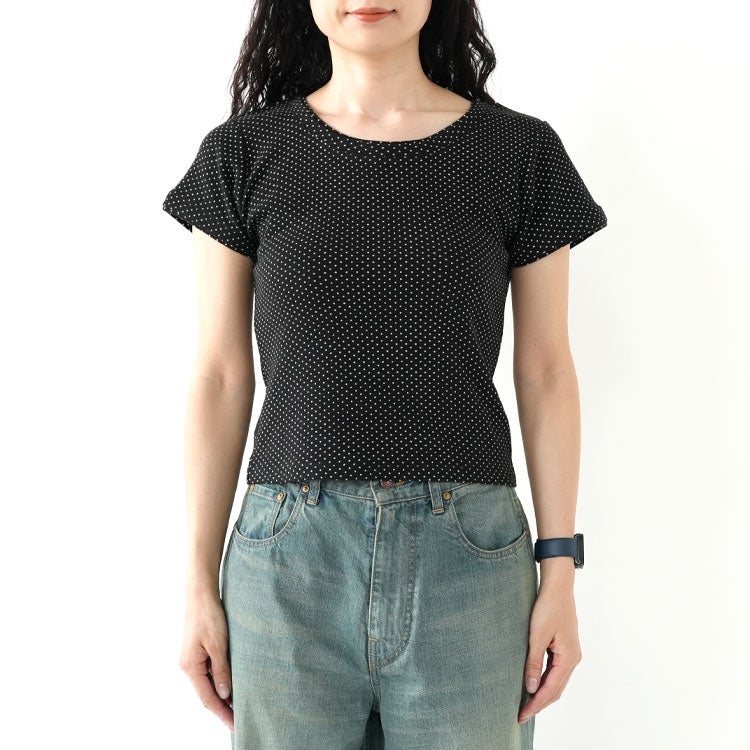 layered crewneck tee レイヤード クルーネックTシャツ
