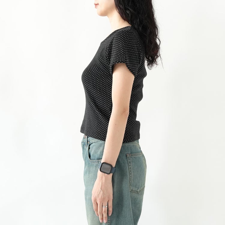 layered crewneck tee レイヤード クルーネックTシャツ