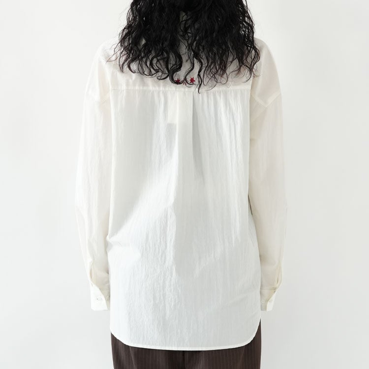 embroidered shirt(unisex) エンブロイダリーシャツ