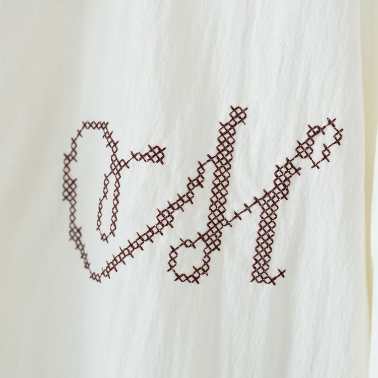 embroidered shirt(unisex) エンブロイダリーシャツ