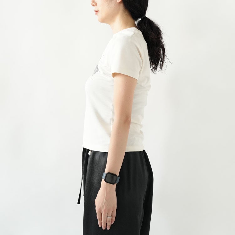 studded compact tee スタッズ  コンパクトTシャツ