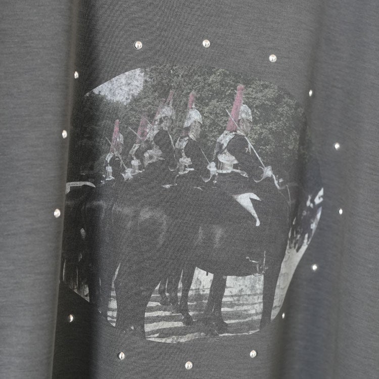 studded compact tee スタッズ  コンパクトTシャツ