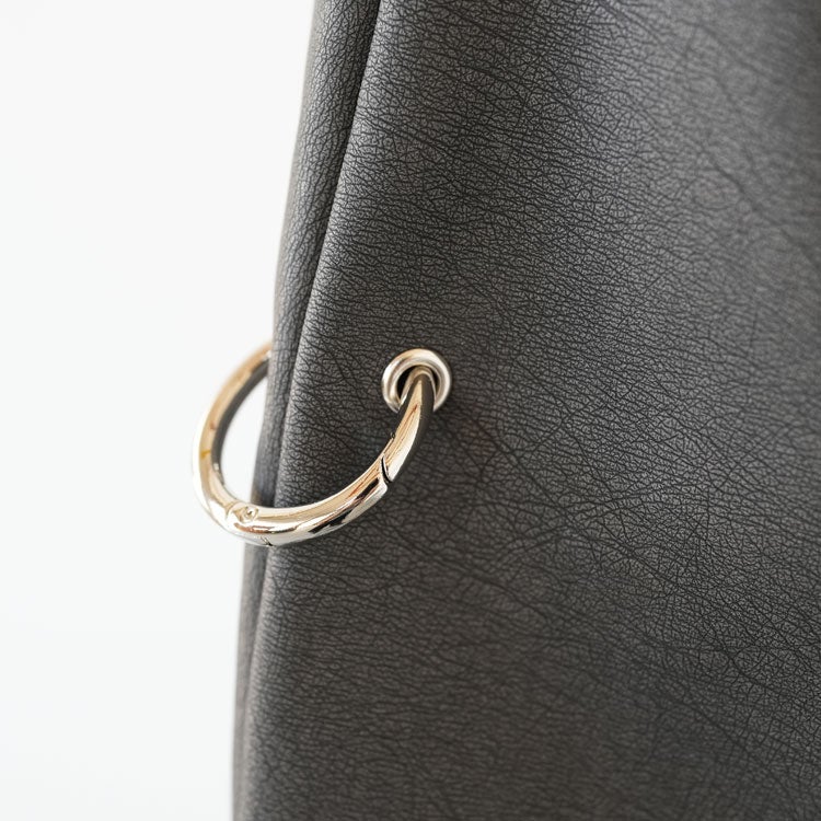 leather drawstring bag レザー ドローストリングバッグ