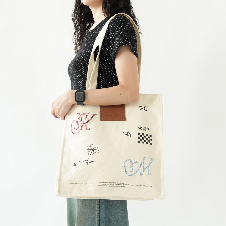 graphic canvas tote グラフィック キャンバストートバッグ