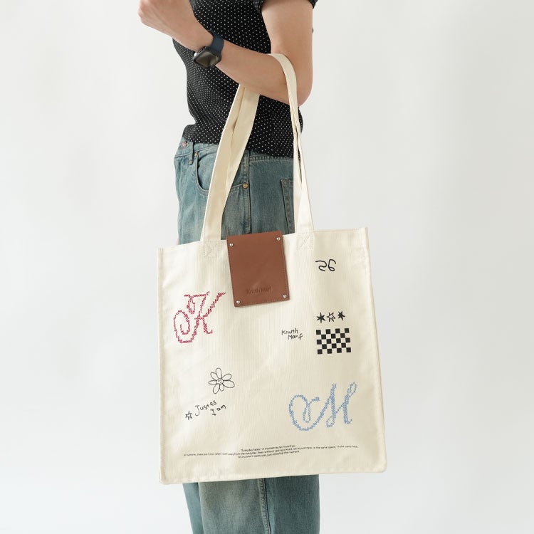 graphic canvas tote グラフィック キャンバストートバッグ