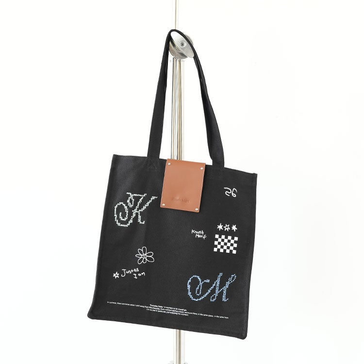 graphic canvas tote グラフィック キャンバストートバッグ