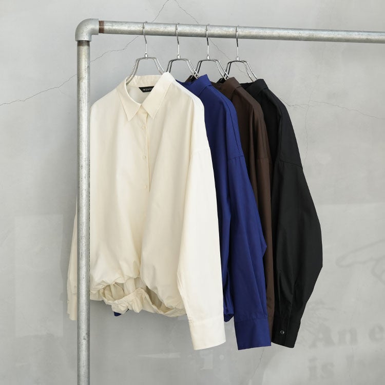 LONG SLV BALLON SHIRT ロングスリーブバルーンシャツ