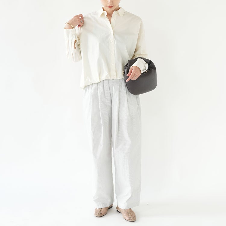 LONG SLV BALLON SHIRT ロングスリーブバルーンシャツ