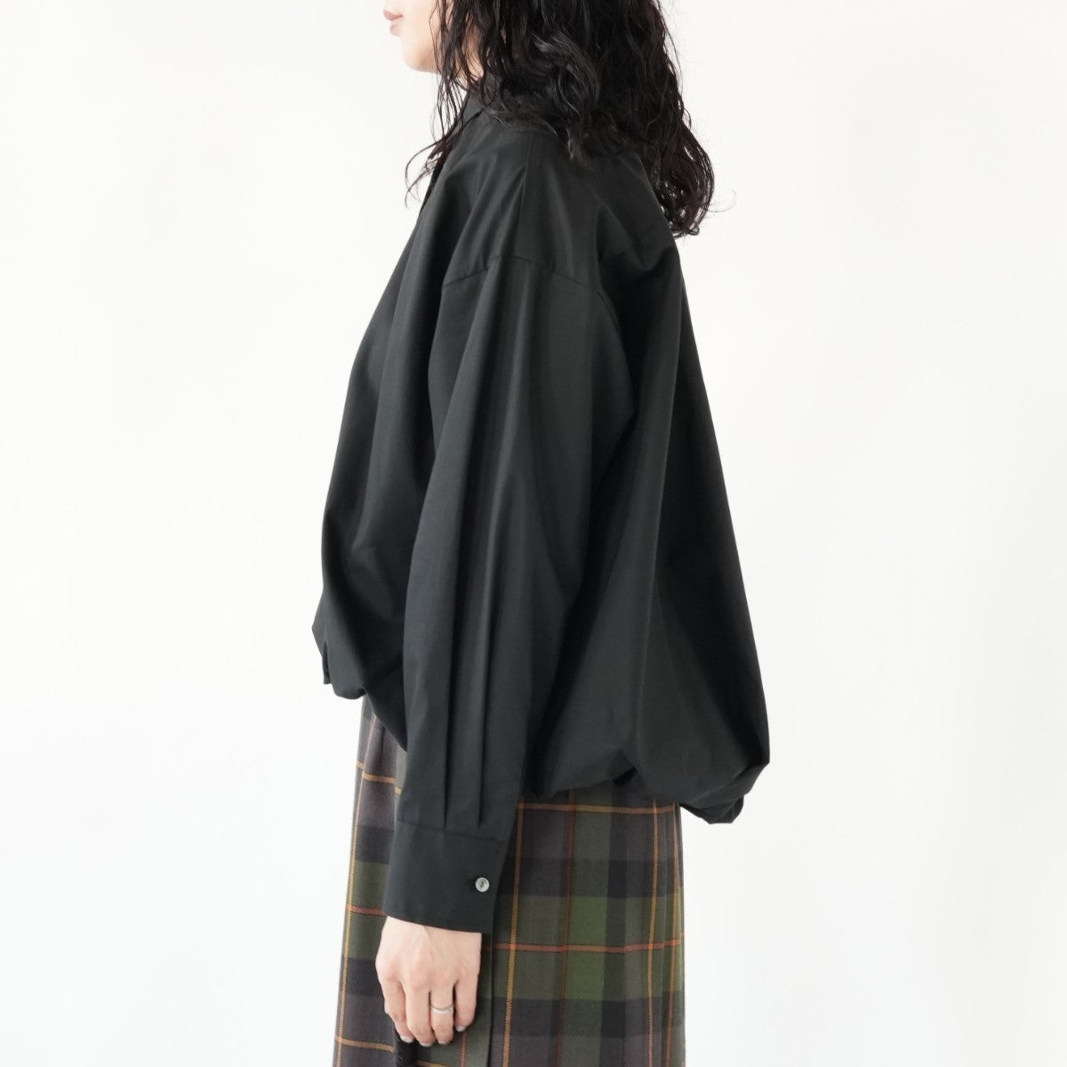 LONG SLV BALLON SHIRT ロングスリーブバルーンシャツ