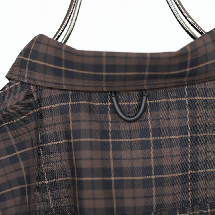 TECH BUTTON DOWN SHIRT L/S PLAIDS テック ボタンダウンシャツ ロングスリーブ プレイド