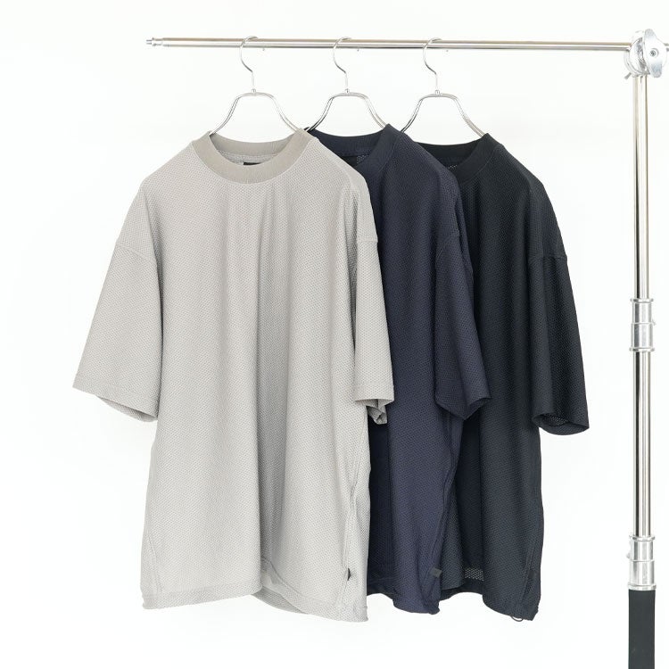 TECH MESH CREW S/S テック メッシュクルーネックショートスリーブTシャツ