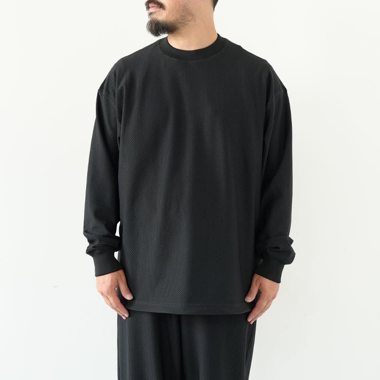 TECH MESH CREW L/S テック メッシュクルーネックロングスリーブT
