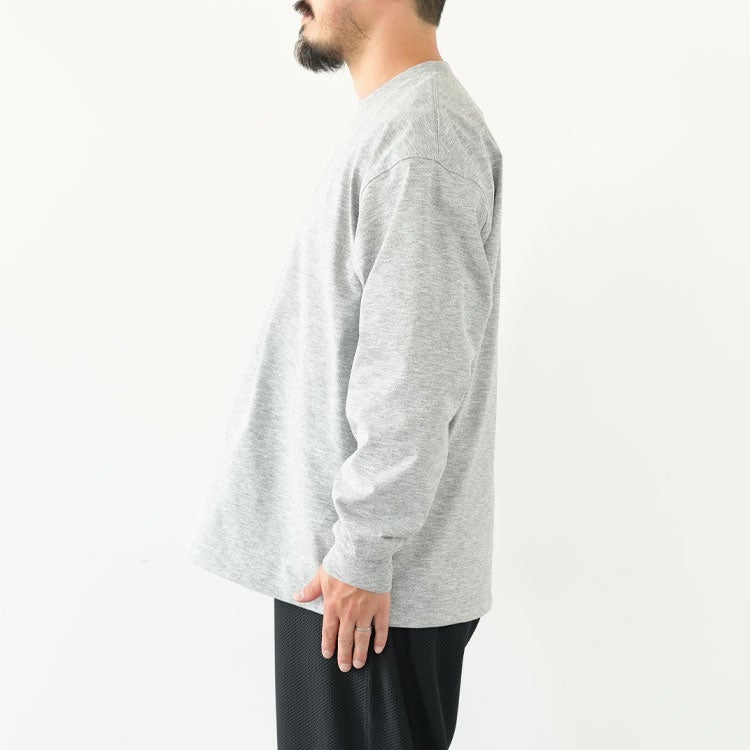 TECH DRAWSTRING TEE L/S テック ドローストリングTシャツ ロングスリーブ