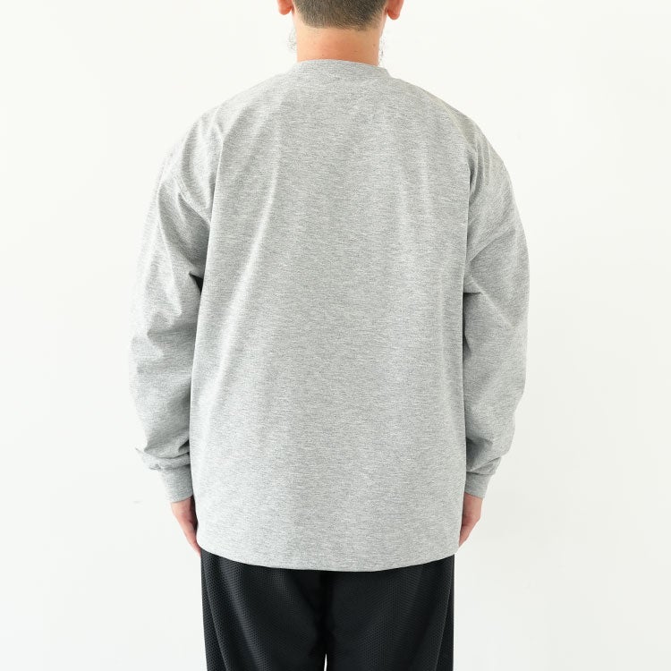 TECH DRAWSTRING TEE L/S テック ドローストリングTシャツ ロングスリーブ