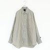W's TECH REGULAR COLLAR SHIRT L/S STRIPE ウィメンズ テック レギュラーカラーシャツ ロングスリーブ ストライプ