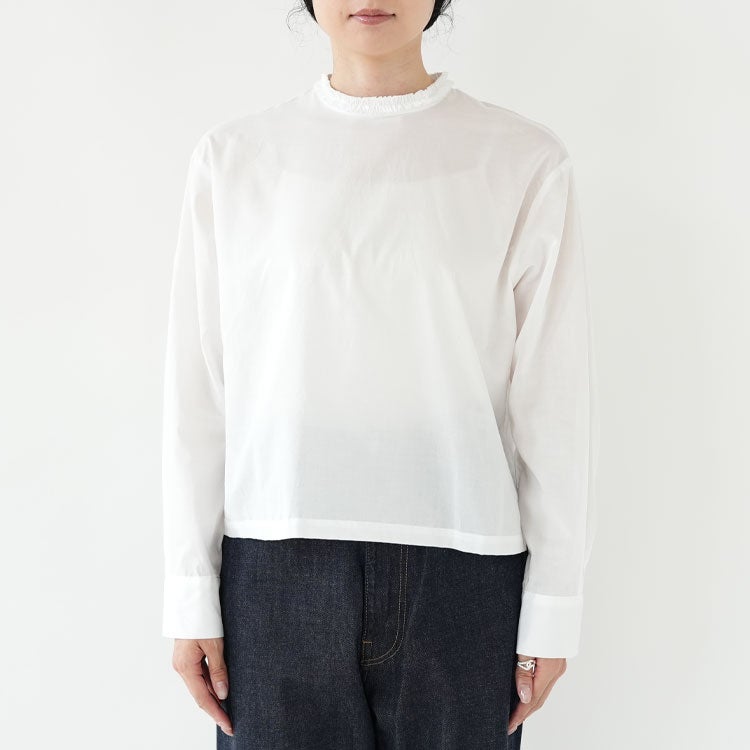 FRILL COLLAR PULLOVER フリルカラープルオーバー