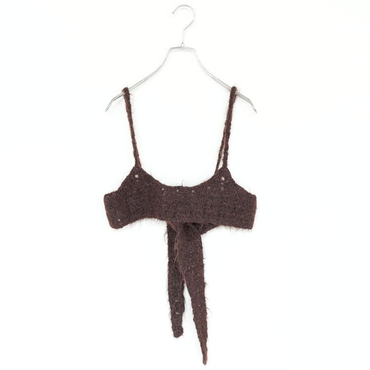 Crochet Knit Bustier クロシェニットビスチェ