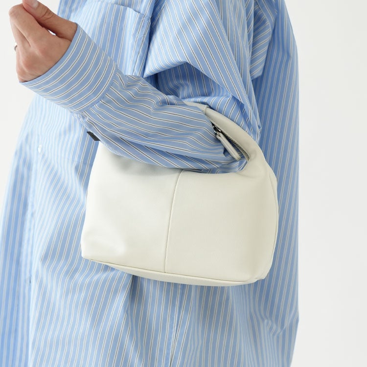 Onehandle Leather Bag ワンハンドルレザーバッグ/62621004/anuke
