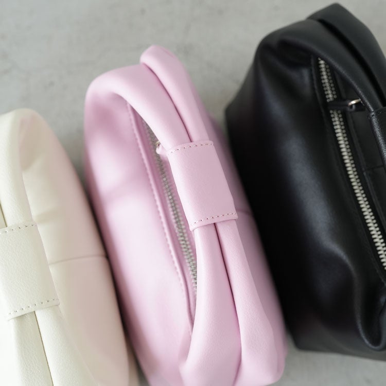 Onehandle Leather Bag ワンハンドルレザーバッグ/62621004/anuke