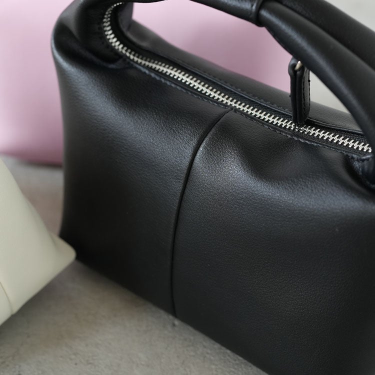 Onehandle Leather Bag ワンハンドルレザーバッグ/62621004/anuke