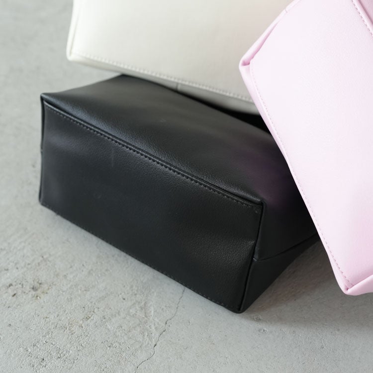 Onehandle Leather Bag ワンハンドルレザーバッグ/62621004/anuke