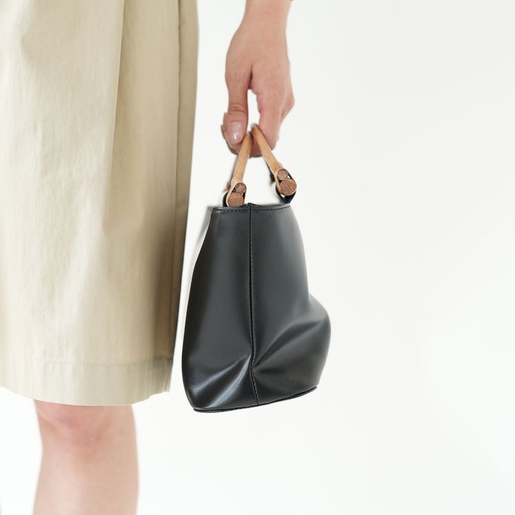 SANG(LATTAN LEATHER HAND BAG)ラタンレザーハンドバッグ