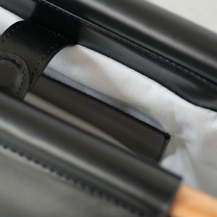 SANG(LATTAN LEATHER HAND BAG)ラタンレザーハンドバッグ