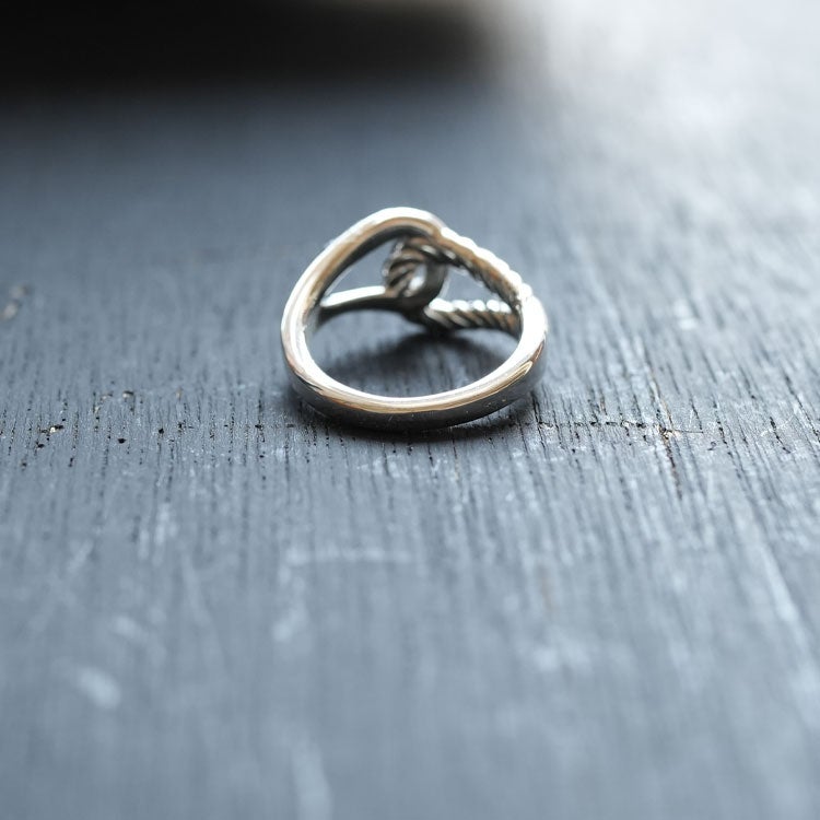 Double Loop Ring ダブルループリング/XOR024/XOLO JEWELRY（ショロ