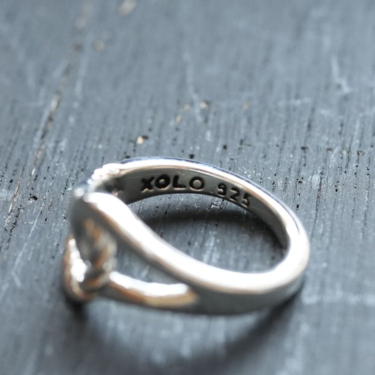 Double Loop Ring ダブルループリング/XOR024/XOLO JEWELRY（ショロ