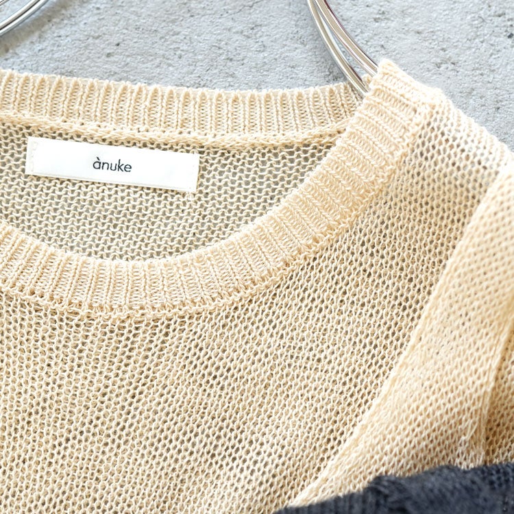 Wrapcami Layered Knit ラップキャミレイヤードニット